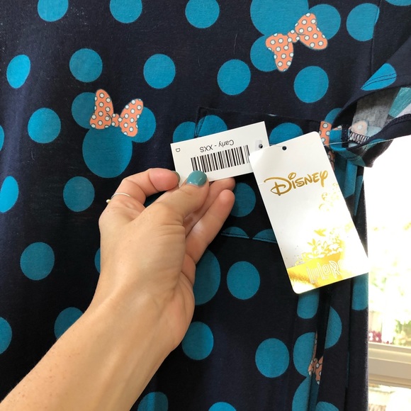Lularoe Disney Carly- Size XXS NWT - Picture 3 of 4